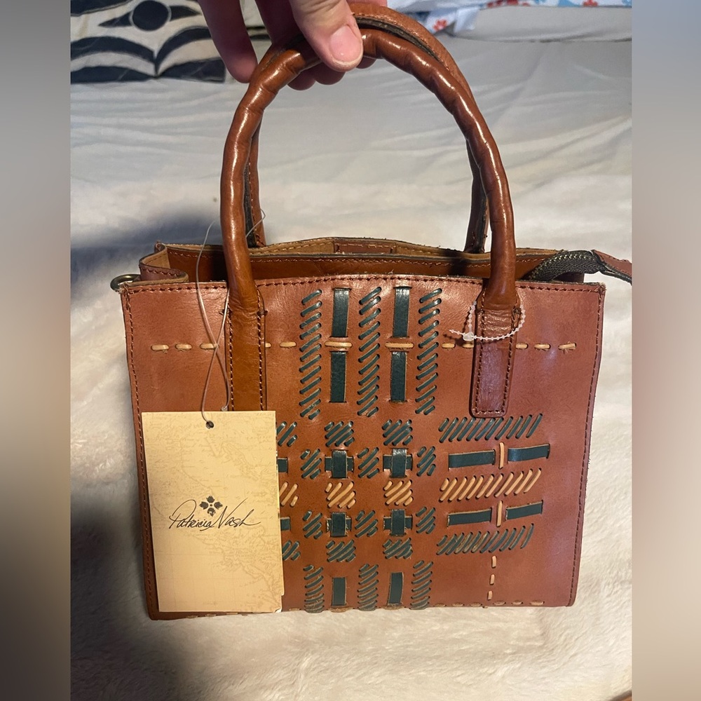 Patrisha Nash Mozia Plaid Toast Bag